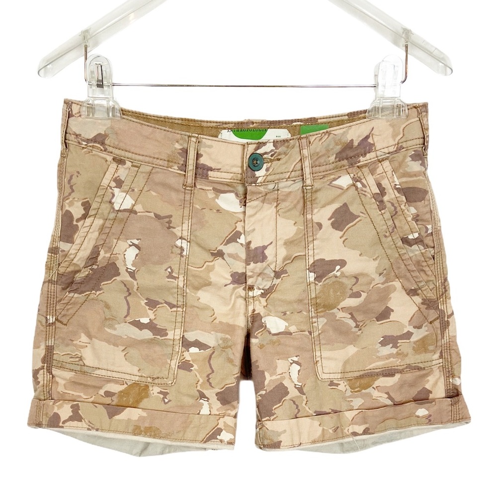 Anthropologie ‘The Wanderer’ Camo Shorts Size 25